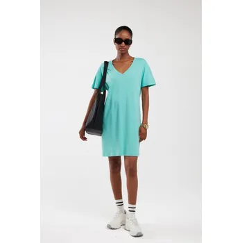 Dámské šaty ŠATY minišaty BIG STAR , tyrkysové, 302 XXL