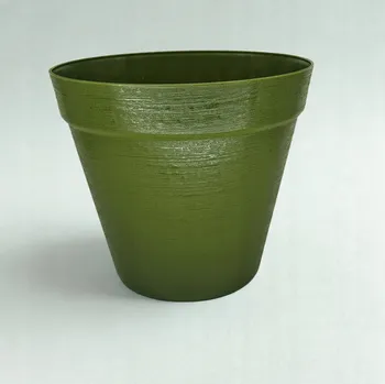 Květináč Plast Květináč Admit zelený 22 cm x 22 x 20 cm