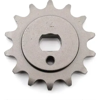 Řetězová sada pro motocykl Diverse / Import Pastorek zesílený 14 zubů 15x11 mm pro řetěz 420 pro Kreidler, Florett RS, TS 66, GT, Mustang, RS-B, RSH-B, RS-L, RS-G, RSH-G, TM MG00009153