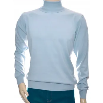 Pánský svetr Pánský svetr s rolákem rolák z kašmíru a merino vlny, kašmírový, velikost XL 314