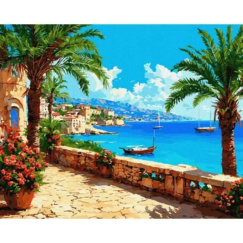 Obraz Malování podle čísel iPicasso 40x50 cm na rámu