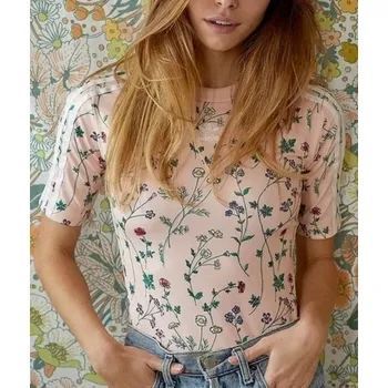 Body Adidas body s krátkým rukávem polyester DN9104 velikost XS