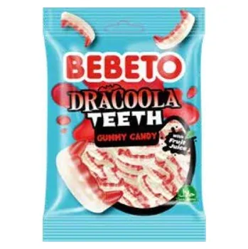 Bonbon Želé Bonbony bonbóny Bebeto Dracoola Teeth Bebeto 80 g