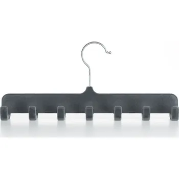 Ramínko Rayen šedý plastový Šatní ramínko