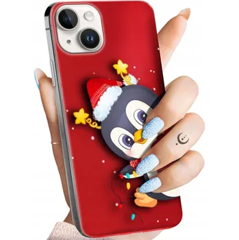 Pouzdro na mobilní telefon Zadní Kryt Hello Case pro Apple iPhone 14 Plus, červený