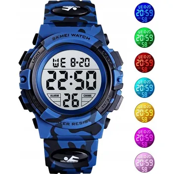 Hodinky Dětské hodinky SKMEI sk.112661g.chd sportovní elektronické s mnoha funkcemi