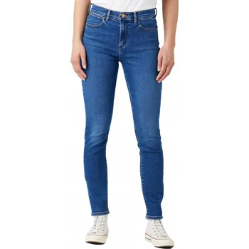 Dámské džíny Džíny Wrangler High Rise Skinny 112141265 W27H4734R Camellia W 36 / L 32