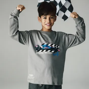 Chlapecká mikina Reserved - Dlouhý rukáv Team Alpine F1 - tmavě šedá - 542HG-90X - 542HG-90X-170