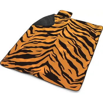 deka Sablio Plážová deka Tygří vzor: 200x140 cm