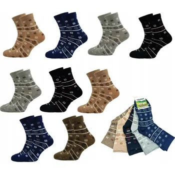 Dámské oblečení Sada 9 párů Ponožky dámských vlněných vysokých teplých měkkých velikost 39-41