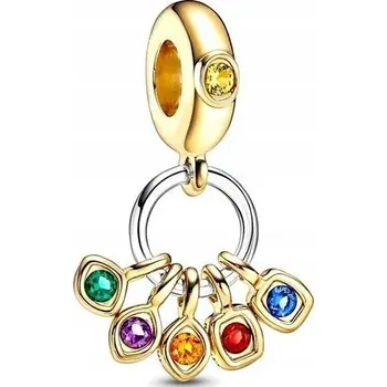 Přívěsek Přívěsek charms Kameny nekonečna Avengers stříbro 925