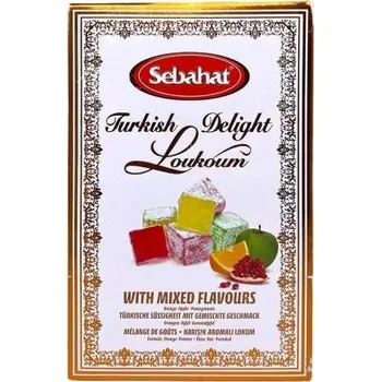 Bonbon Turecký lokum želé bonbony mix ovoce 200g SEBAHAT