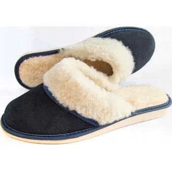 Dámské pantofle Teplé dámské kožené Pantofle , pantofle Highlander, vlněné pantofle, POLSKÉ pantofle, 35-41
