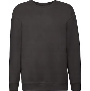 Chlapecká mikina Dětská mikina bavlna Fruit of the Loom černá, velikost 164