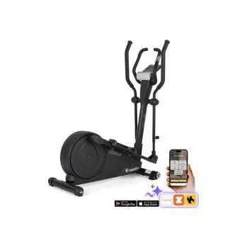 Eliptický trenažér Eliptical inSPORTline Atlanta elektronický - černá