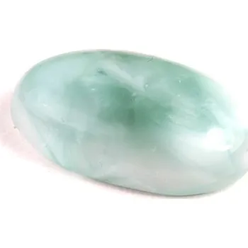 Přírodní kámen Kabošon Pectolite (zelený Larimar) č.8023 (28x15x7mm)