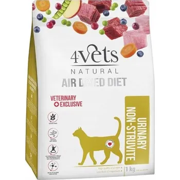 Krmivo pro kočku 4Vets Natural Urinary Non-struvite suché krmivo pro kočky, močové cesty, 1 kg