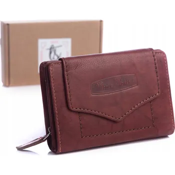 Peněženka Dámská kožená peněženka střední velikosti s RFID ochranou karet