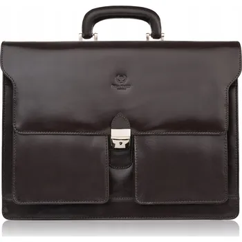 Pánská aktovka Paolo Peruzzi aktovka z pravé kůže - muž