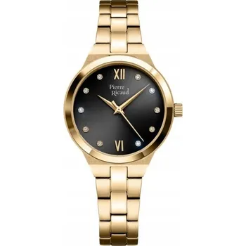 Hodinky Dámské hodinky Pierre Ricaud P22065.1184Q ZIRKONY zlaté