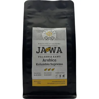 Káva Káva zrnková Arabica Pražírna Kawy JA-WA Kolumbie Supremo 250 g