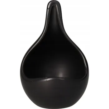 Květináč Květináč 11,6 cm keramický černý