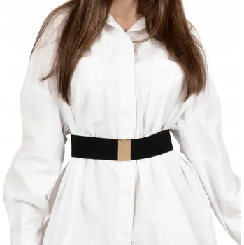 Opasek ŠIROKÝ DÁMSKÝ PÁSEK Alessio K ŠATŮM elastický GUMA Velikost S