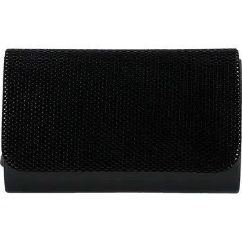 Kabelka Módní dámská plesová kabelka Finella, černá lesk