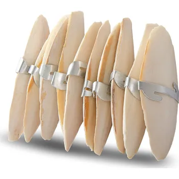 Krmivo pro ptáka JK ANIMALS malá sépiová kost S (10 ks) 8–10 cm