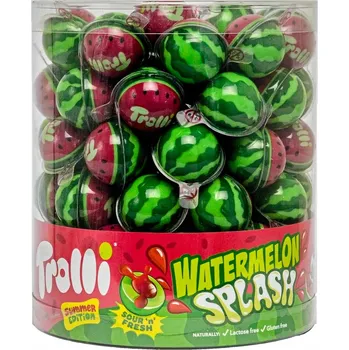 Bonbon Želé bonbóny Splash Meloun 80 ks Trolli 1650 g