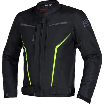 Moto bunda Bunda na motorku Ozone Delta IV černo-fluo žlutá S