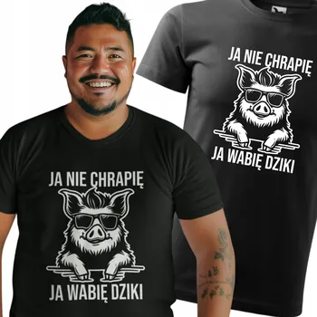 Vtipné pánské Tričko s potiskem I DON'T SNORE I TRACT WILDLITS 3XL