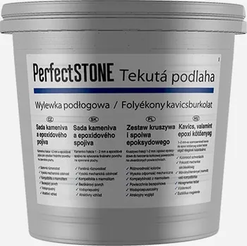 Den Braven Tekutá podlaha PerfectSTONE přírodní Varianta: Tekutá podlaha 15,91 kg kbelík šedá