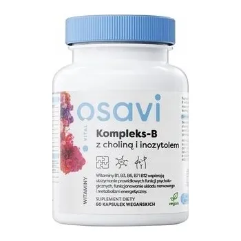 Osavi - Komplex vitamínů B s cholinem a inositolem - 60 veganských kapslí