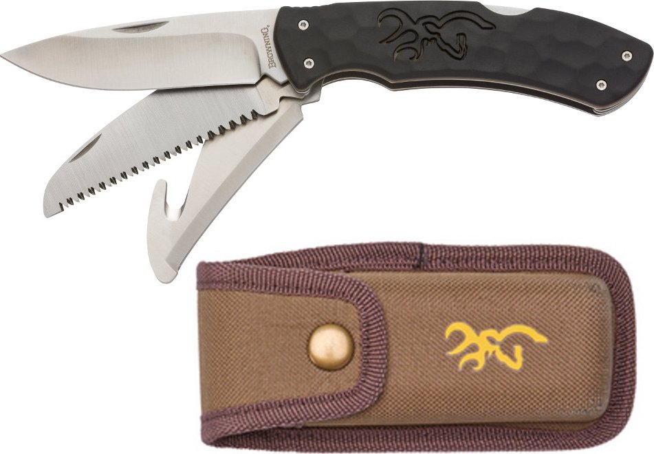 Nůž zavírací BROWNING PRIMAL KODIAK 3 BLADES FOLDING