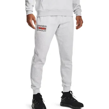 Kalhoty Under Armour UA RIVAL FLC SIGNATURE JGR-GRY 1366366-014 Velikost XXL