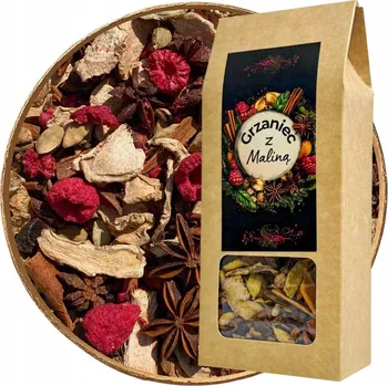 KOŘENÍ NA SVÁŘENÉ VÍNO S MALINOU 50g sada na svařák jako dárek, svařené víno