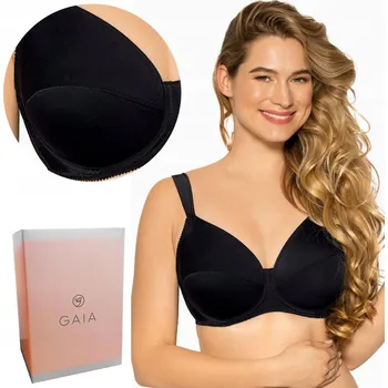 Podprsenka Měkká podprsenka GAIA 075 MADDALENA, ČERNÁ, 85B