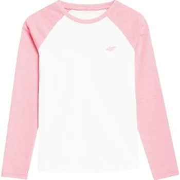 Dívčí bavlna halenka s dlouhým rukávem 4F F057, 164.