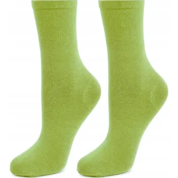 Dámské ponožky MARILYN Dámské bavlněné Ponožky FORTE 58 vel. 36/40 zelené INTENSE VERDE