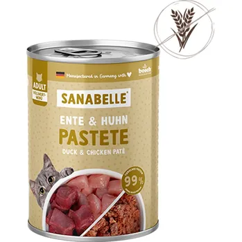 Krmivo pro kočku Sanabelle kachna a kuře 6× 400 g