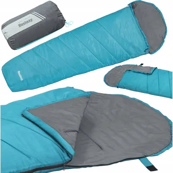 Spacák Turistický spacák pod stan, kempingová teplá deka mumie Bestway 68102