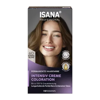 Barva na vlasy ISANA Professional Barva na vlasy Intensive Creme Coloration 60 světle hnědá