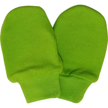 Rukavice ESITO | Rukavice bavlna jednobarevné Rich green - sytá zelená / 56