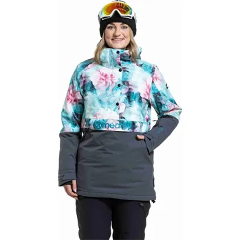 Dámská SNB & SKI bunda Meatfly Aiko modrá/růžová/černá XL