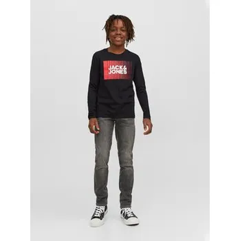 Dámská halenka Jack & Jones Junior Halenka 12244209 Černá Regular Fit 164