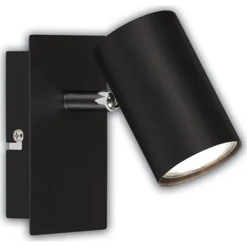 Nástěnné svítidlo BRILONER Isil A LED nástěnné svítidlo do interiéru, třída A, nastavitelné, černá 2840015