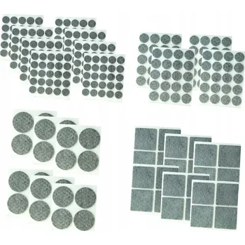 Podložka pod nábytek Filcové podložky, plst pod nábytek, sada 328 ks
