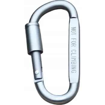 KARABINA NA KLÍČE HLINÍKOVÁ KARABINKA ŠŇŮRKA