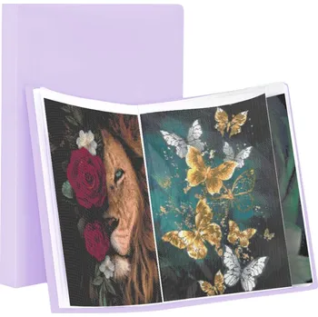 Diamantové malování ALBUM KNIHA A2 pro DIAMANTOVÉ VYŠÍVÁNÍ, PŘÍSLUŠENSTVÍ, DIAMOND PAINTING MOZAIKA